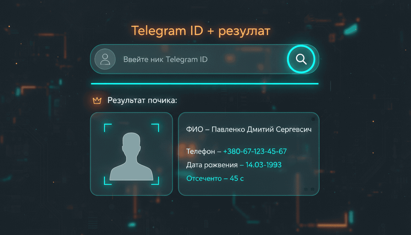 Поиск по Telegram ID